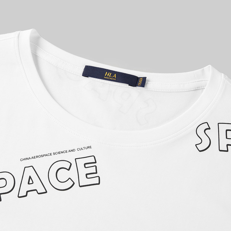 hla /海澜之家中国航天太空22 t恤 海澜之家T恤