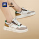 Heilan House ເກີບຜູ້ຊາຍ PowerYoung Series Summer Versatile Contrast Color Trendy Sneakers ສໍາລັບຜູ້ຊາຍທີ່ເພີ່ມຂຶ້ນຄວາມສູງແລະການສວມໃສ່.