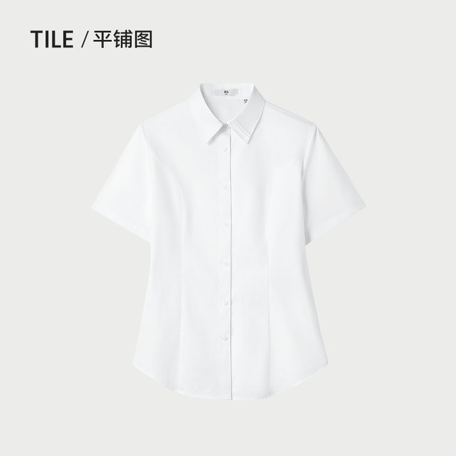 Hailan Home Business Commuter Short Sleeve Formal Shirt Women