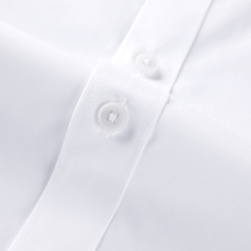 hla /海澜之家爽滑短袖商务白衬衫 海澜之家衬衫