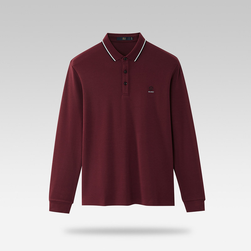 hla /海澜之家领边撞色翻领打底衫 海澜之家Polo衫