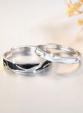 银铭品鸟925纯银与女款蓝桉ins