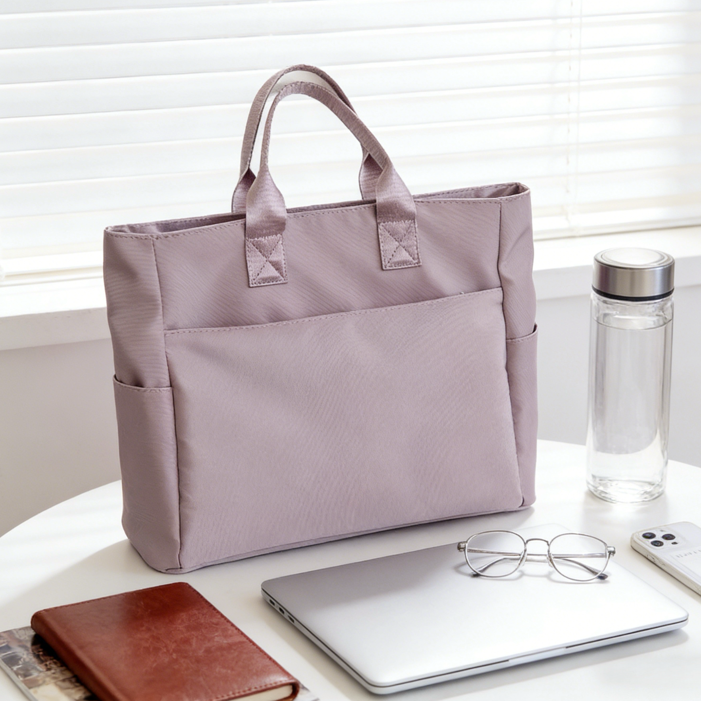 防水大容量托特包尼龙帆布包大学生上课手提包牛津布手提袋可定制,淘宝优惠券,粉丝福利购,淘宝优惠卷