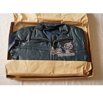 Brand New 02 Spring Autumn Flying Leather Clothing Pilot Leather Jacket Leather Clothing Sheepskin Single Blouse Spring Autumn Flight Leather Suit