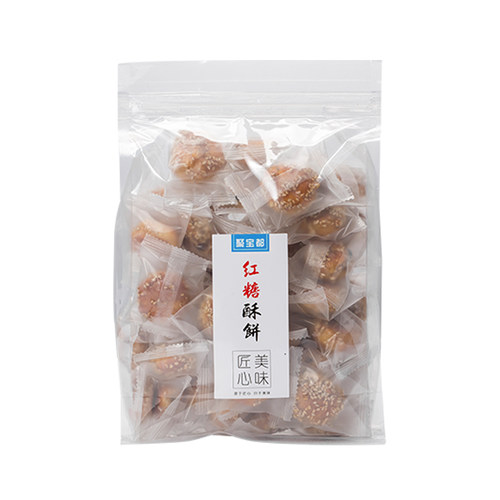 金华义乌特产梅干菜红糖酥饼500g黄山烧饼办公室休闲小吃零食糕点 - 图3