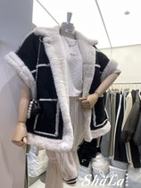 PEAHEN LATTEL Korea Dongdaemun 2023 Winter new womens fashion Fashion Warm 100 hitchhiking