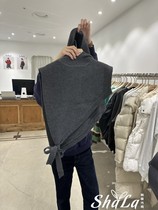 ACKER Korea East gate 2023 Winter new womens dress personality irregular design Libra Bundesliga women