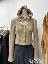 CHAV Korea East Gate 2023 Winter New Womens Fashion Blouse Hat Casual Womens Clothing Suit