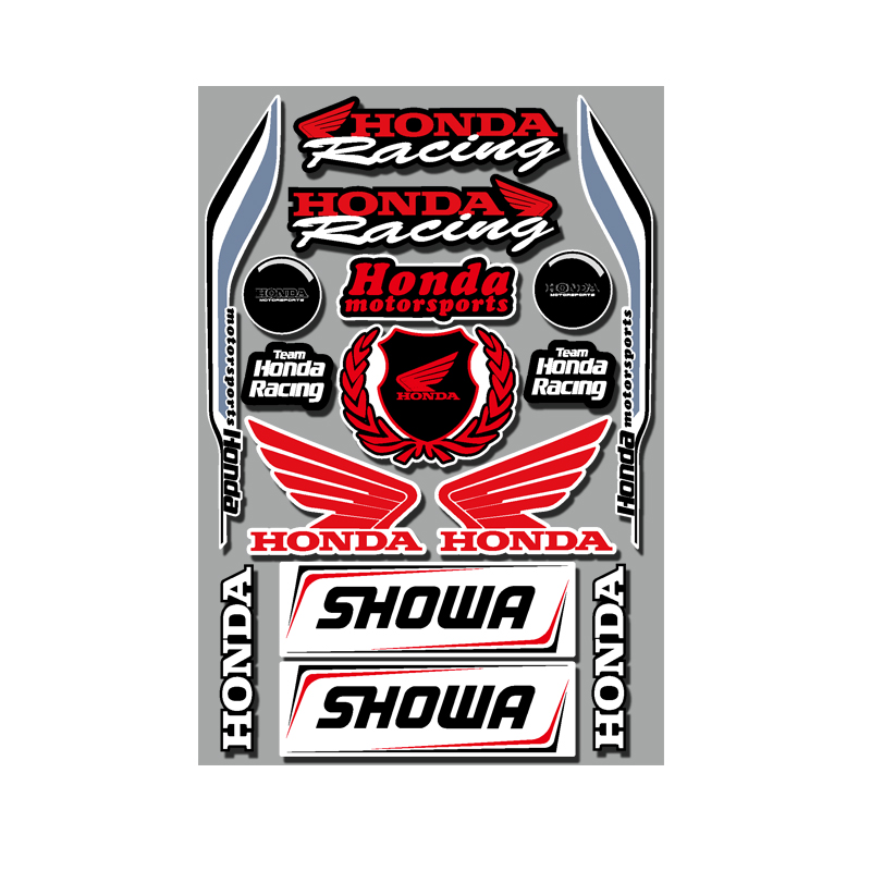 适用本田摩托车装饰贴纸反光防水机车贴花HRC CB CBR配件赞助商贴,淘宝优惠券,粉丝福利购,淘宝优惠卷