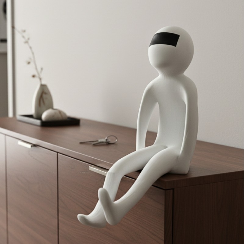 客厅电视柜装饰摆件轻奢高档桌面摆设品创意吊脚娃娃家居软装饰品,淘宝优惠券,粉丝福利购,淘宝优惠卷