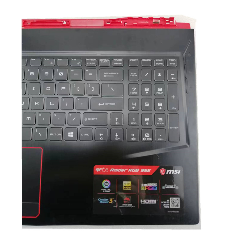 微星MSI GE63 8SJ 8SI MS-16P7键盘C壳 Raider RGB 9SE笔记本总成 - 图2