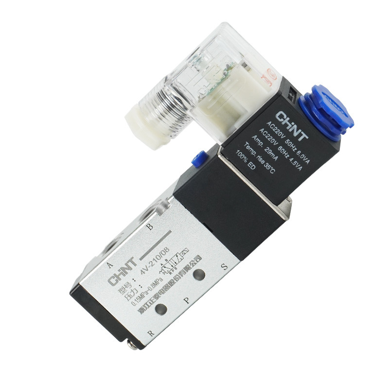 正泰电磁阀4V210-08二位五通换向阀24V线圈气阀220气动电磁控制阀,淘宝优惠券,粉丝福利购,淘宝优惠卷