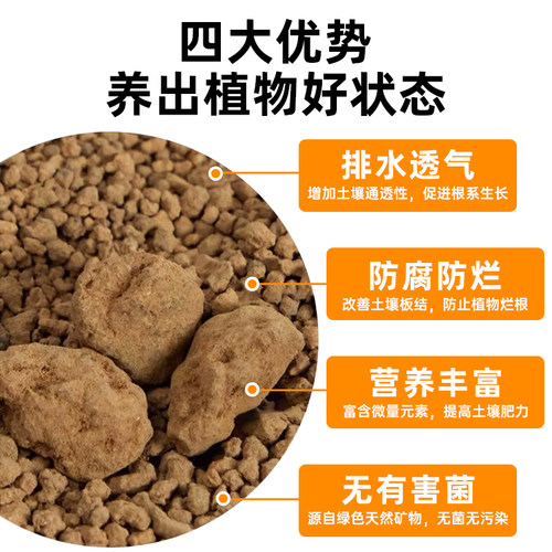 赤玉土日本进口非三本线盆景专用兰花多肉专用土硬质颗粒造景铺面 - 图2