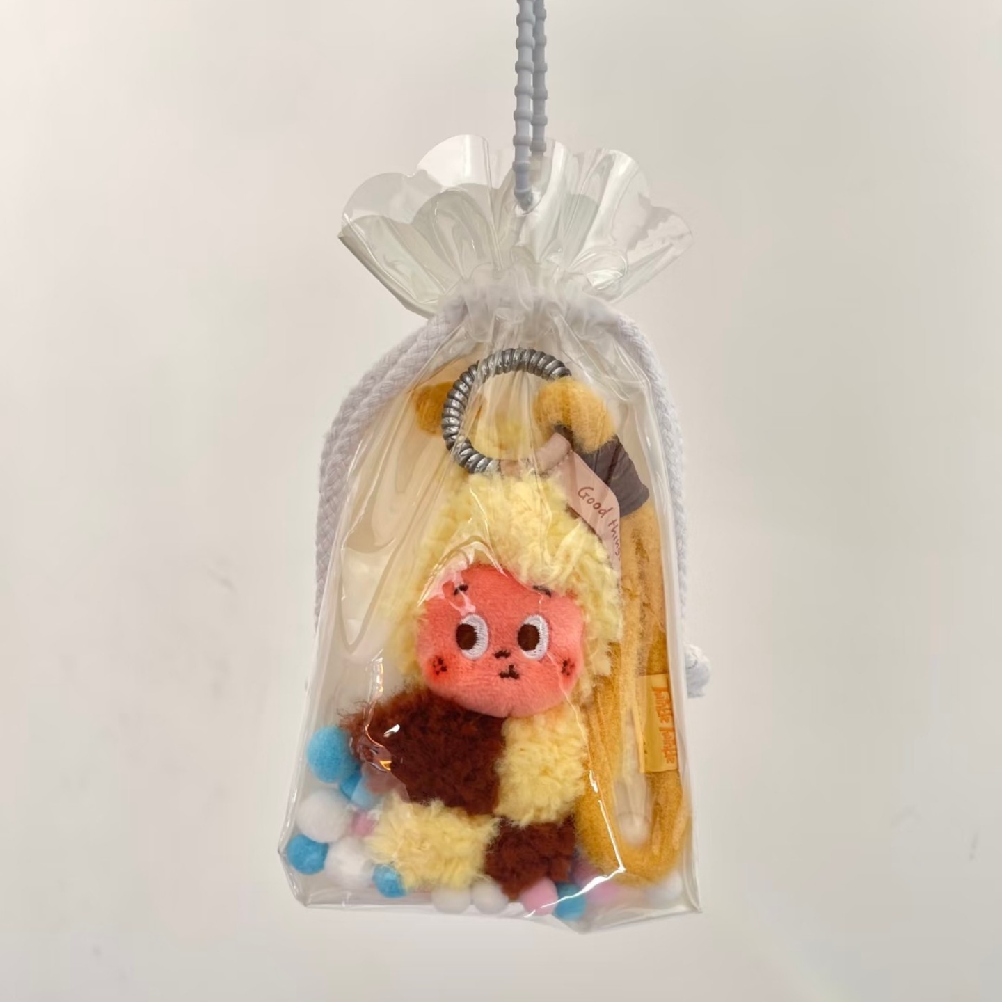 星星人保护套4代小饼干锦囊袋娃包美味时刻毛绒挂件透明收纳防尘,淘宝优惠券,粉丝福利购,淘宝优惠卷