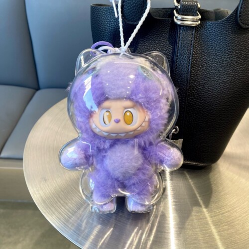 马力全开千里马升级款保护壳马年限定毛绒挂件保护套防尘收纳娃包 - 图2