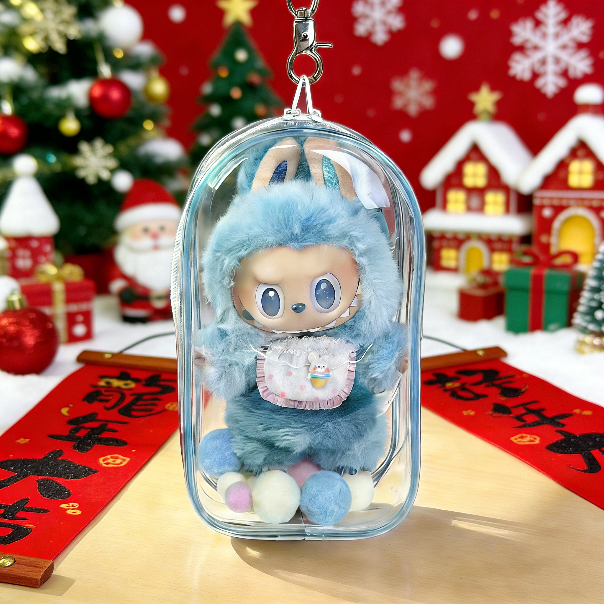 泡泡玛特拉布布一二三代娃包保护套labubu前方高能挂件19cm遛娃包,淘宝优惠券,粉丝福利购,淘宝优惠卷