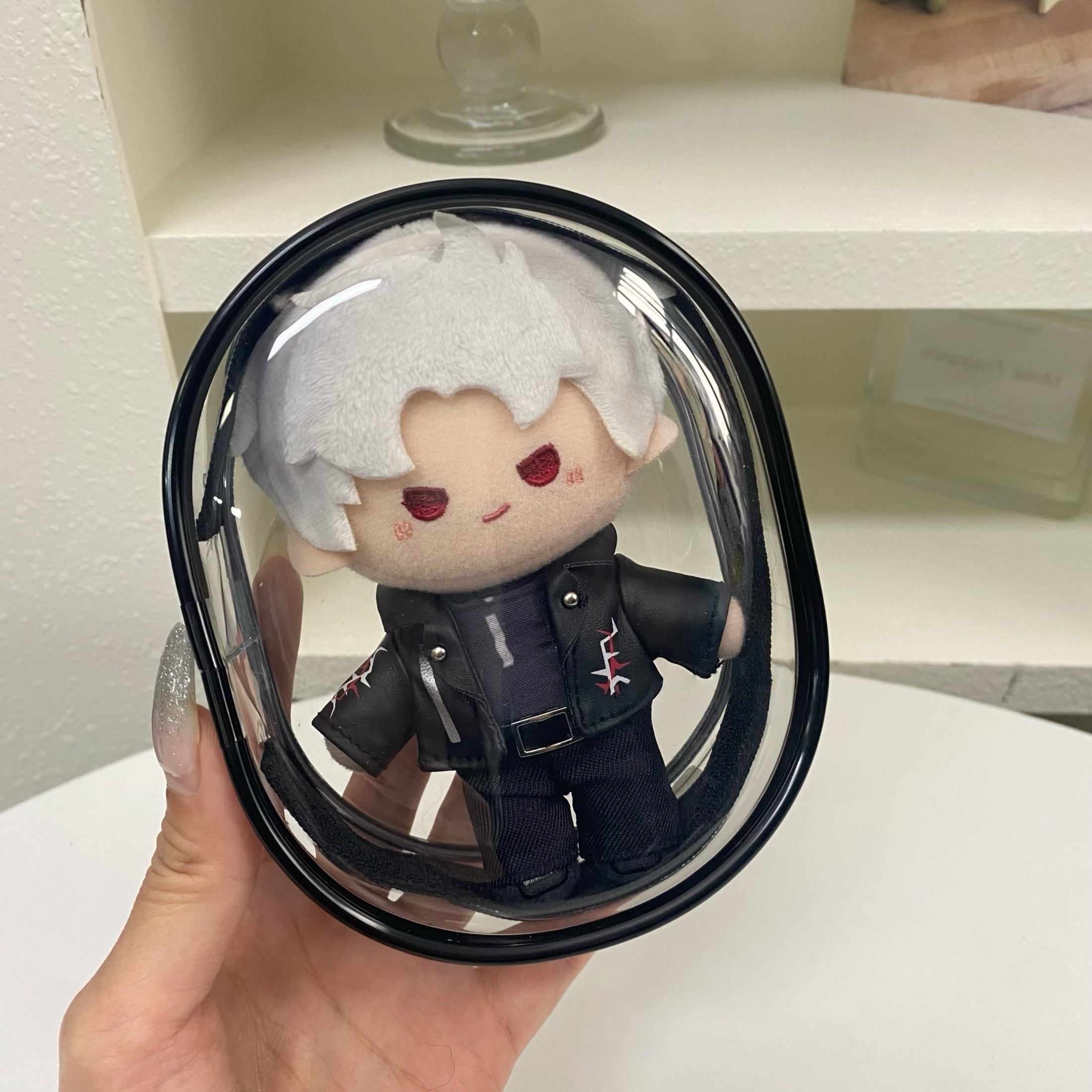 云游拾光棉花娃包10cm恋与深空保护套收纳外出痛包遛娃包周边毛绒 - 图0