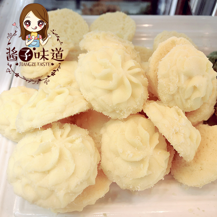 酱子代购 上海美食泰康食品厂黄油曲奇西式点心零食饼干 250g - 图2