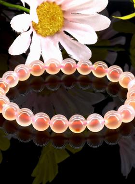 甜美糖心玛瑙手链少女心