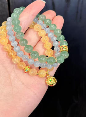 草莓晶女士手链高级手串