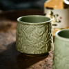 Chinese ceramic master carving Kung Fu tea set