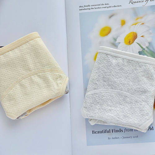 少女孩月经期生理内裤纯棉女童初高中学生例假防漏安全大姨妈裤 - 图3