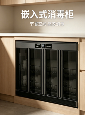多宝康商用嵌入式高效消毒柜