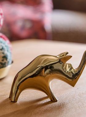 美国进口现代可爱动物装饰摆件