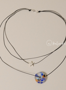 原创设计极简线链项链