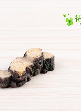 微景观空心底座小动物摆件