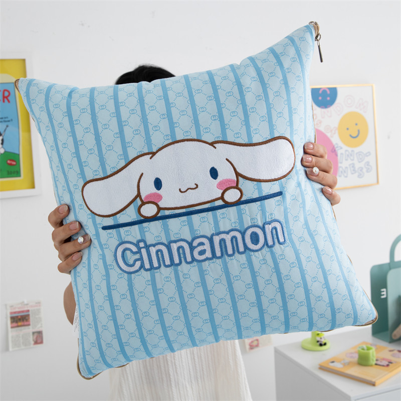 可折叠抱枕被子两用汽车沙发靠垫可爱办公室宿舍午休空调被三丽鸥,淘宝优惠券,粉丝福利购,淘宝优惠卷
