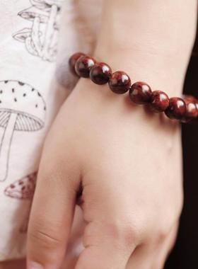 秒沉水 海黄紫油梨    1.0x19颗 约8.8g木简约盘玩文玩念珠送礼