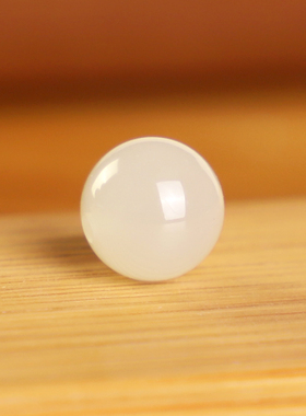 远廷和田玉高冰藕粉散珠