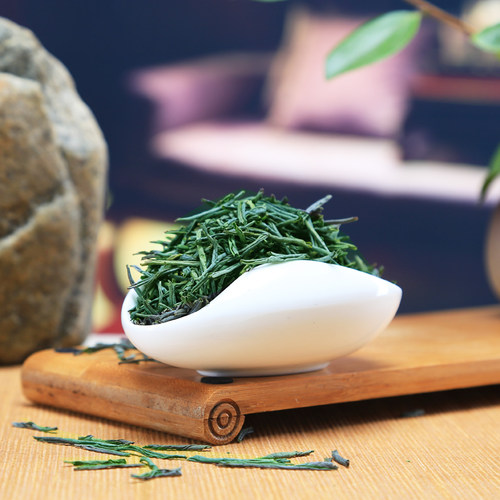 绿茶六安瓜片新茶雨前头采250g春茶高山炒青浓香型茶叶 - 图1