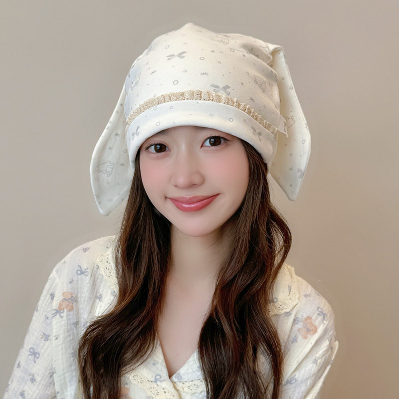 纯棉月子帽秋冬款10月份a类产后孕妇产妇帽头巾发带睡觉大头围帽,淘宝优惠券,粉丝福利购,淘宝优惠卷