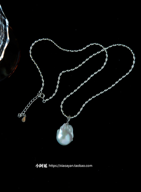 高级感圆珠轻奢气质颈链925纯银