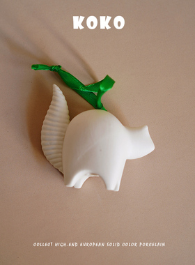 KOKO可爱陶瓷熊猫挂件摆件装饰品