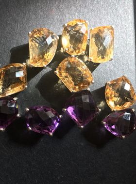 尼泊尔饰品天然巴西随形吊坠