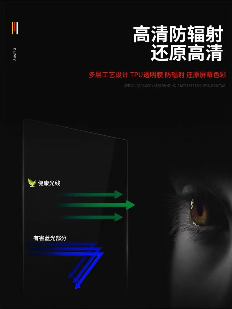 适23款奇瑞探索06导航仪表显示屏膜中控内饰钢化膜汽车用品改装 - 图1