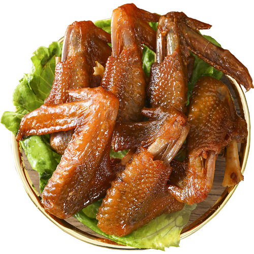 当天产200g香辣鸡翅振城油炸风干烤翅根休闲零食鸡肉梅州特产微辣 - 图3