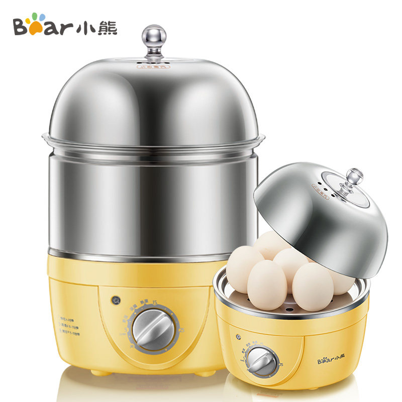 bear /小熊zdq-2153家用双层煮蛋器 小熊英百瑞诚煮蛋器/蒸蛋器