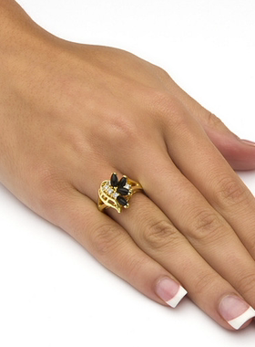 玛瑙水晶复古女士戒托