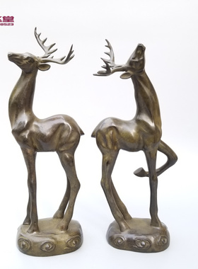 纯铜一路现代中式风客厅乔迁礼品