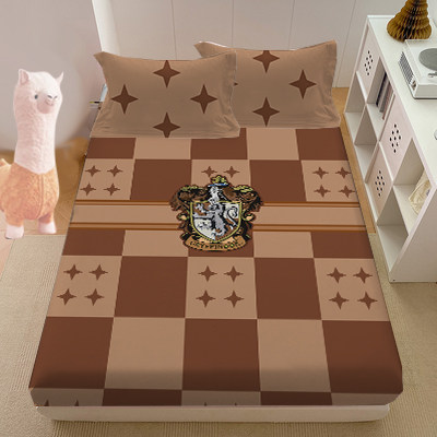 哈利波特魔法师学院床笠单件防滑床罩儿童床单人被套学生宿舍枕套,淘宝优惠券,粉丝福利购,淘宝优惠卷