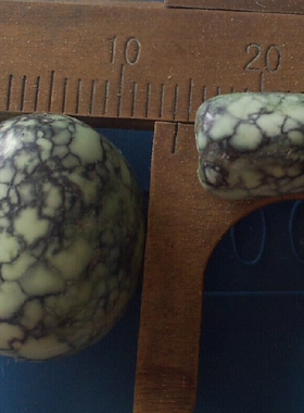 原矿绿松石同料菜籽黄