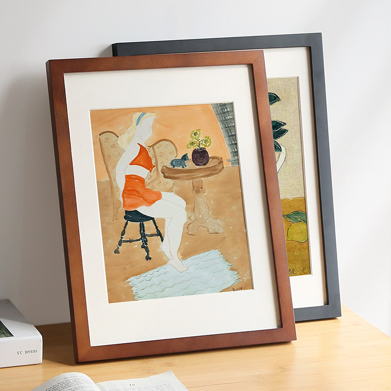 相框挂墙画框装裱儿童外框定制海报拼图裱框十字绣a4小24寸广告框,淘宝优惠券,粉丝福利购,淘宝优惠卷