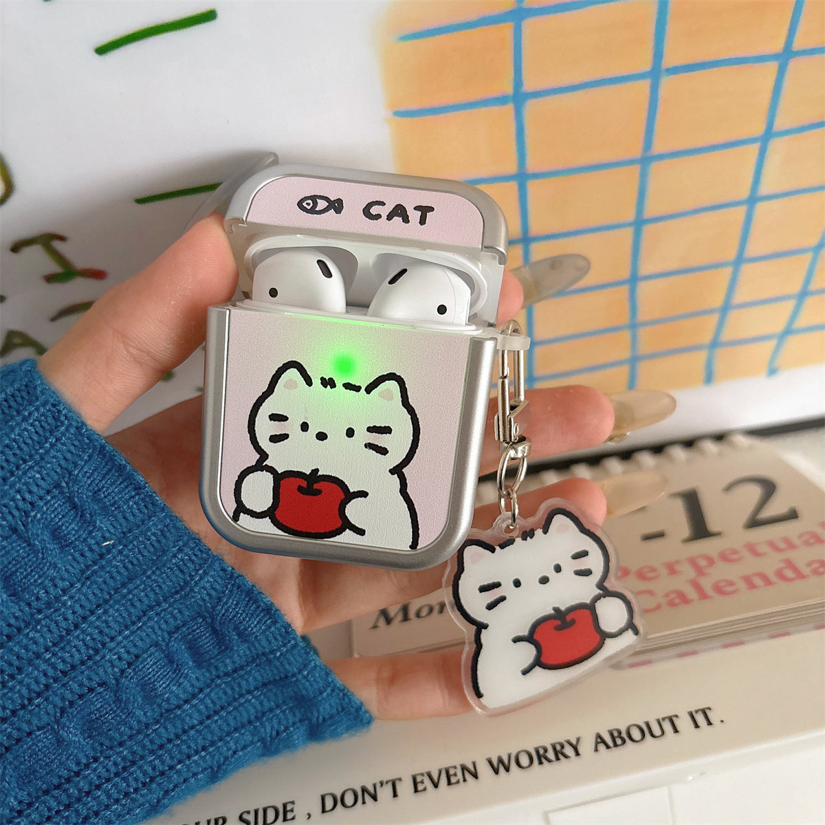 可爱卡通小狗小猫适用于airpods pro1代2代3代4代蓝牙耳机壳保护套,淘宝优惠券,粉丝福利购,淘宝优惠卷