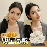 Zhao Lusi, то же самое кружево большое кольцо для волос женское пони для волос резиновая полоса веревка для волос супер бессмертный темперамент пакет волос