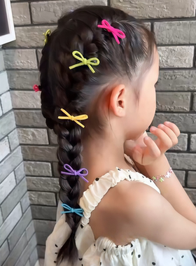 蝴蝶结发夹女刘海发卡儿童头饰