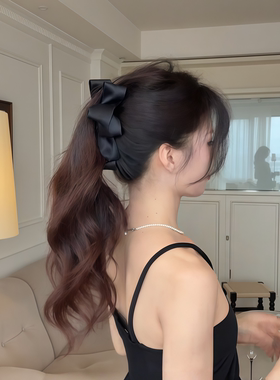 蝴蝶结马尾夹香蕉夹后脑勺发夹
